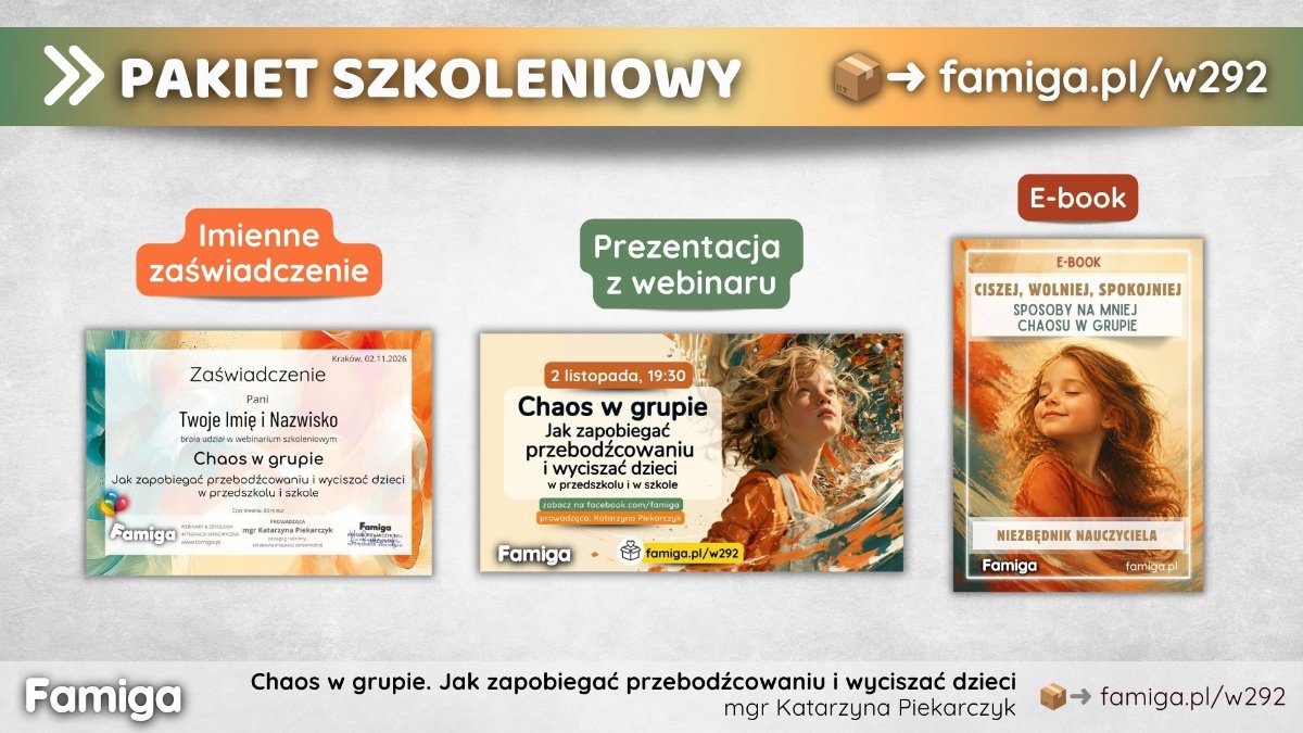 Pakiet szkoleniowy – Chaos w grupie